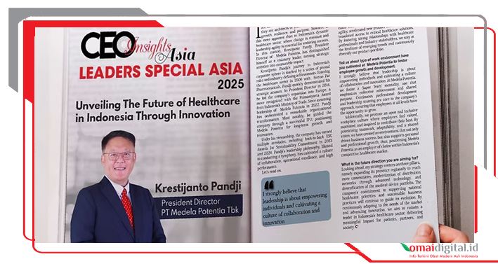 Krestijanto Pandji- Leaders Special Asia 2025: Masa Depan Kesehatan Indonesia Melalui Inovasi